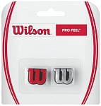 Виброгаситель Wilson PROFEEL, Красный/Серебристый (2 шт)