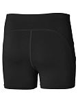 Велосипедки женские Mizuno Short Tight W, Чёрные (S)