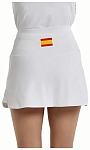 (EU) Юбка женская Bullpadel Furd, Белая (L)