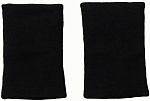 (EU) Удлиненные напульсники Adidas, Черный (2 шт)