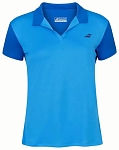 (EU) Поло женское Babolat Play 3WP1021, Синяя астра (XL)
