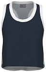 (EU) Топ женский Head Play Crop Top, Синий (XL)