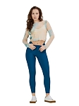 Леггинсы женские SURE 1ALEG_2375_540, Зелёные (XS)