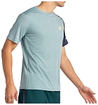 (EU) Футболка мужская Bullpadel Llico с коротким рукавом, Зелёная (L)