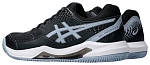 Кроссовки мужские Asics Gel-Dedicate 8 Clay, Чёрные/Серо-Синие, грунтовые (р. EUR 42)
