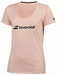 (EU) Футболка для девочек Babolat TeeДля Девочек Babolat Exercise, Оранжевая (XL/XXL)