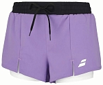 (EU) Шорты женские Babolat, Фиолетовые (XL)