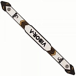 (EU) Защита обода для ракетки Vibor-A, Черное-белая