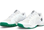 (EU) Кроссовки женские Wilson Rush Pro L White/Green Junior, Белые (р. 36 2/3)