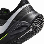 Кроссовки мужские Nike Zoom GP Challenge 1.5 Clay, Чёрные/Серые, для грунтовых кортов, с технологией Air Zoom (р. 26)