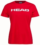 (EU) Футболка женская Head Club Lucy, Красная (M)