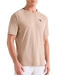 Футболка мужская Diadora SS T-Shirt Tennis M, Бежевая (S)