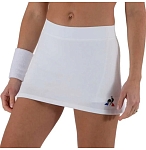 (EU) Юбка-шорты женская Le Coq Sportif N2, Белая (XL)