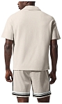 (CN) Поло мужское Alo Yoga Double Take, Молочное (2XL)