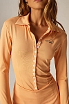 Платье женское Madaia с длинным рукавом Sport Chic, Персиковое (S)