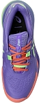 Кроссовки для падела женские Asics GEL-RESOLUTION X PADEL (W), Фиолетовый/Салатовый (р. 40,5)
