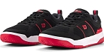 (EU) Кроссовки мужские Wilson Pickle Pro Black/Red, Чёрные (р. 43 1/3)