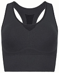 (EU) Топ женский Head Flex без швов, Чёрный (S)