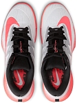 Кроссовки женские Nike Vapor Pro 3 Hard Court Premium, Белые/Чёрные/Оранжевые, для твёрдых кортов, с амортизацией Air Zoom (р. 38)
