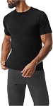 (CN) Футболка с коротким рукавом Alo Yoga Conquer Reform Crewneck Short Sleeve, Чёрная (XL)