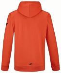 (EU) Толстовка для мальчиков Babolat Exercise Junior с капюшоном, Красная (L;XL)
