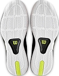 (EU) Кроссовки мужские Wilson Rush Tour 5 Clay Black/White/Yellow Wrs337620, Чёрные (р. 42 2/3)