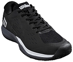 Кроссовки мужские Wilson Rush Pro Ace M, Чёрные/Тёмно-синие/Белые, широкая колодка Wide Fit (р. EUR 42)