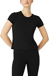 (CN) Футболка Alo Yoga All Day Short Sleeve, Чёрная (S)