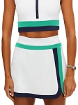 Юбка женская Beach Riot Nanette Skirt W, Белая/Зеленая (M)