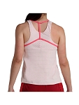 (EU) Майка женская Bullpadel Edrar с технологией Drylum, Розовая (2XL)