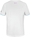 (EU) Футболка мужская Babolat Juan Lebrón, Белая (XL)