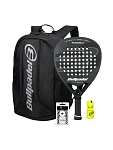 Набор ракетка Bullpadel Hack 03 CMF + Сумка Bullpadel Avant 2 + Овергрип Shockout + Защитная лента + Банка геля Bullpadel Dry