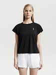 Футболка женская 7/6 Alice T-shirt, Чёрная (XS)