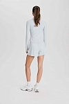 Лонгслив женский SURE 1/2 zip с охлаждающим эффектом, Голубой (S)