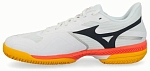 (EU) Кроссовки мужские Mizuno Wave Exceed Court CC, 61GC2520, Бело-Оранжевые (р. 44)