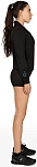 Свитшот женский Elewin Castor Black, Черный (L)