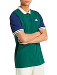 Поло мужское Adidas Heritage Polo M, Зеленое/Синее (S)