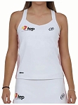 (EU) Майка женская Bullpadel Exima, Белая (XS)