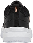 Кроссовки женские K-Swiss Court Express 2 Clay, Чёрные/Белые/Персиковые (р. 37)