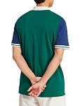 Поло мужское Adidas Heritage Polo M, Зеленое/Синее (S)