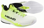 (EU) Кроссовки мужские Head Endure Pro Clay, 273035, Желто-Белые (р. 44)