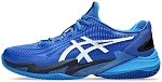 Кроссовки мужские Asics Court FF 3 Novak Clay, Синий/Белый, для грунтового корта (р. 42)