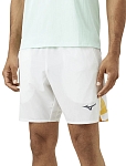 Шорты мужские Mizuno Daybreakers 8in Shorts M, Белые/оранжевые (M)