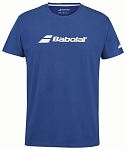 (EU) Футболка для мальчиков Babolat Exercise, Синяя (L/XL)