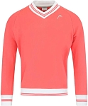 (EU) Свитер мужской Head V-Neck Pullover, Оранжевый (S)