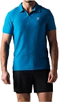 (EU) Поло мужское Drop Shot Campa Blue, Синее (XL)