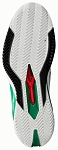 (EU) Кроссовки мужские Wilson Rush Pro 4.5 Clay, WRS334350, Бело-Зеленые (р. 47,3)