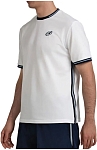 (EU) Футболка мужская Bullpadel LATHE, Белая (M)