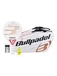 (EU) PACK BULLPDEL GAME WOMAN PADELBAG WHITE DRY GRIP [237190333] 
