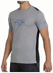 (EU) Футболка мужская Bullpadel Toen, Серая (S)